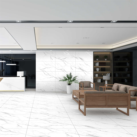 Effco Statuario Glossy Porcelain Tiles