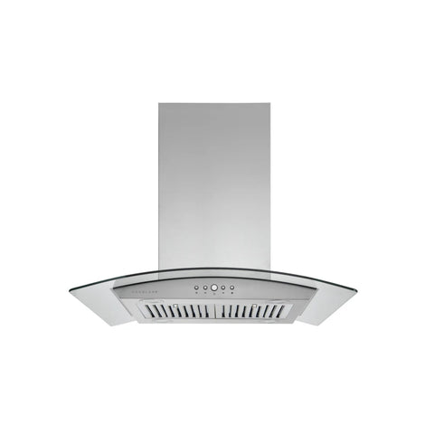 Hauslane Chef 30-in Convertible Stainless Steel Island Range Hood