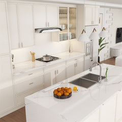 Angel White(Slim Shaker) 10 x 10 Kitchen Combo