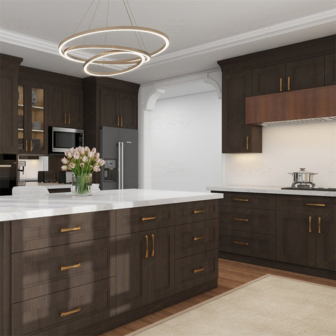 Dark Taupe Shaker 10 x 10 Kitchen Combo